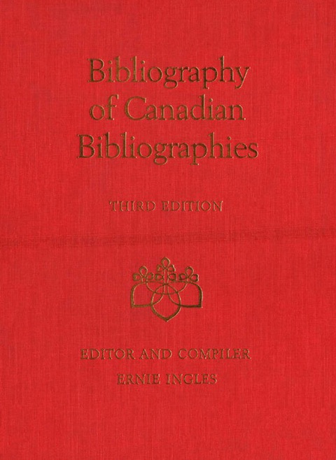 Cover image for book Bibliography of Canadian Bibliographies