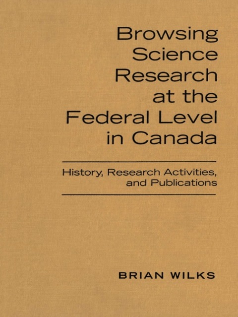 Cover image for book Browsing Science Research at the Federal Level in Canada