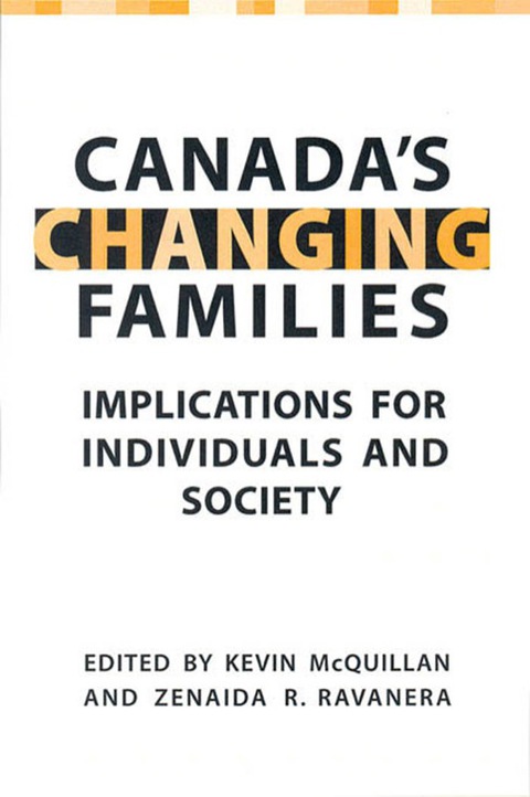 Cover image for book Canada's Changing Families