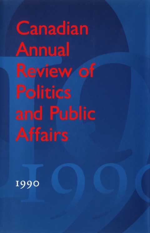 Cover image for book Canadian Annual Review of  Politics and Public Affairs