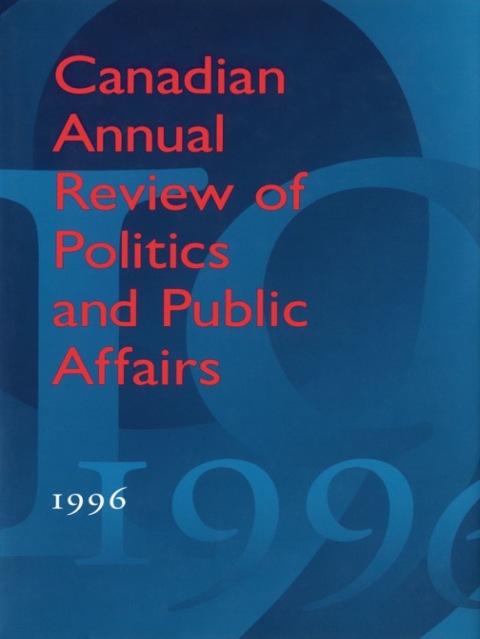 Cover image for book Canadian Annual Review of Politics and Public Affairs
