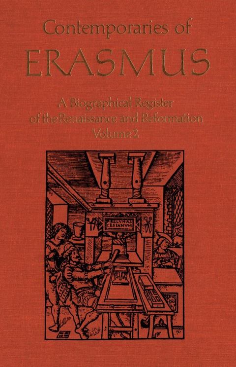 Cover image for book Contemporaries of Erasmus