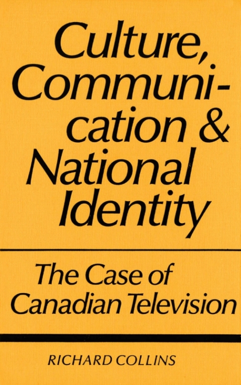 Cover image for book Culture, Communication and National Identity