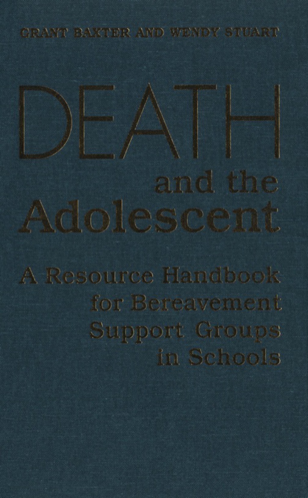 Page Fidelity Death and the Adolescent; $44.64