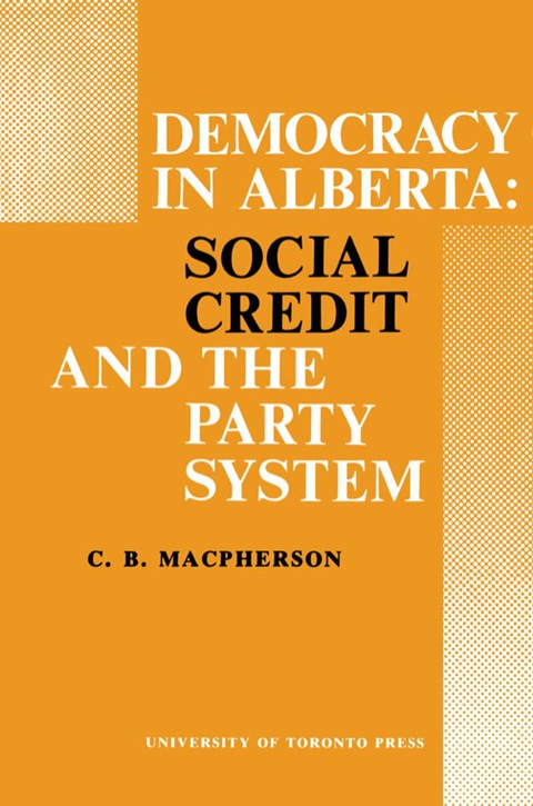 Cover image for book Democracy in Alberta