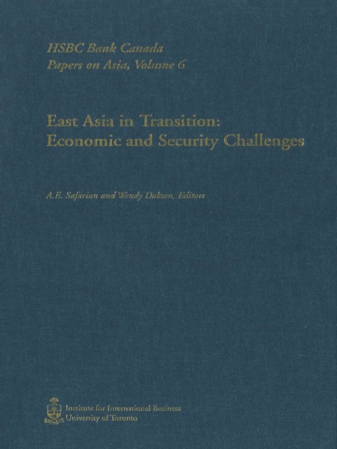 Cover image for book East Asia in Transition