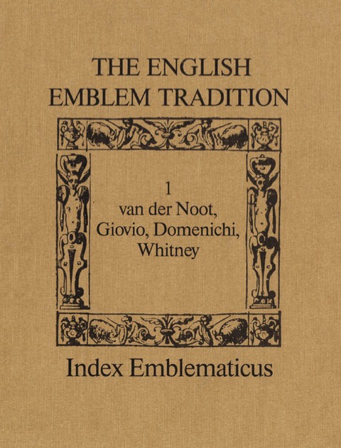 Cover image for book The English Emblem Tradition