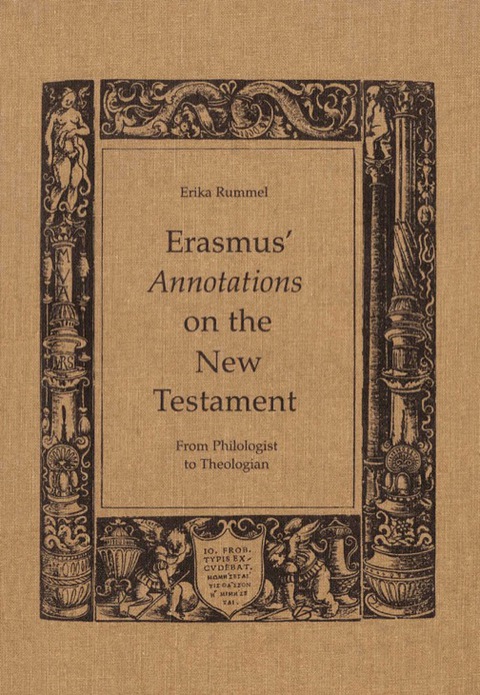 Cover image for book Erasmus' Annotations on the New Testament