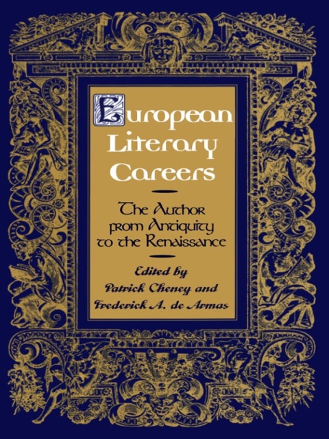 Cover image for book European Literary Careers