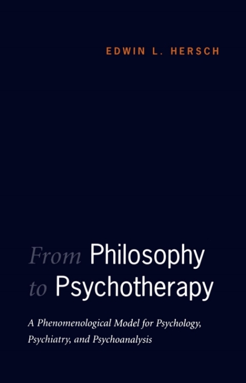 Cover image for book From Philosophy to Psychotherapy