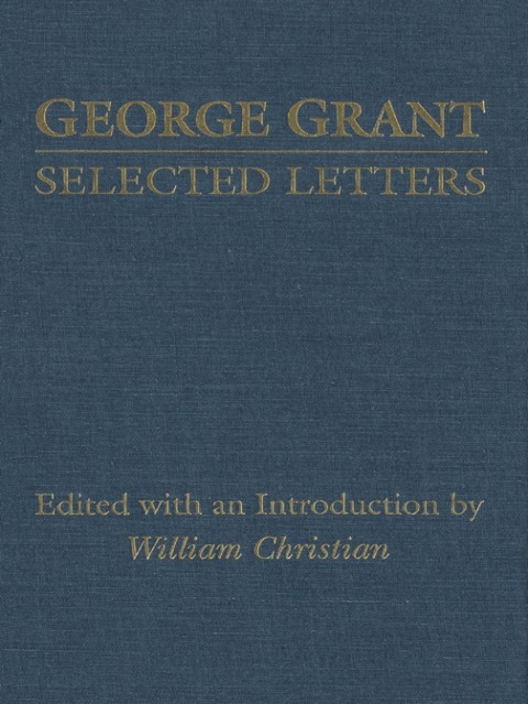 Cover image for book George Grant