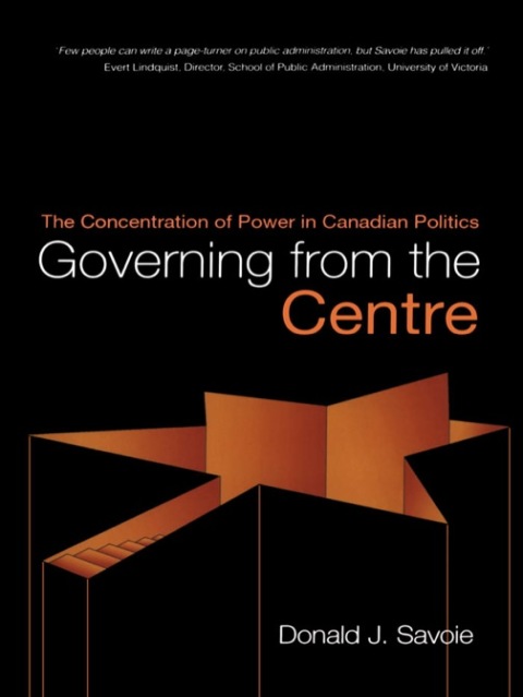 Cover image for book Governing from the Centre