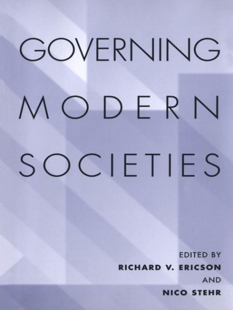 Cover image for book Governing Modern Societies
