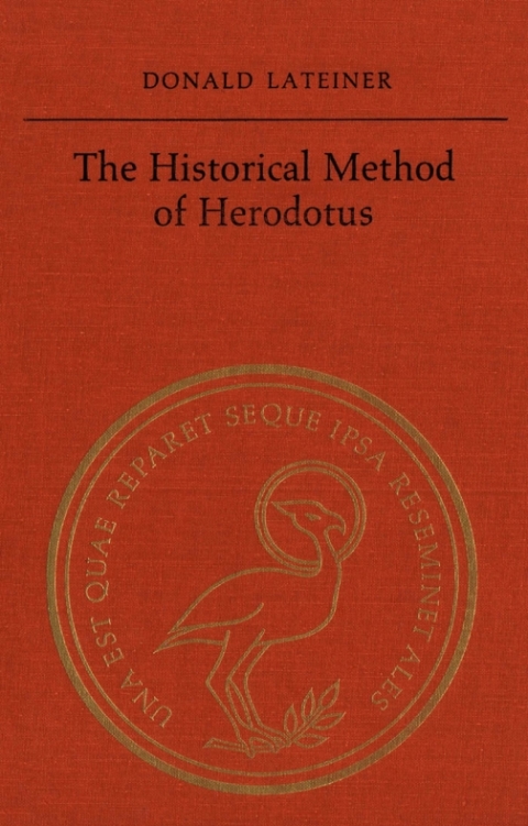 Cover image for book The Historical Method of Herodotus