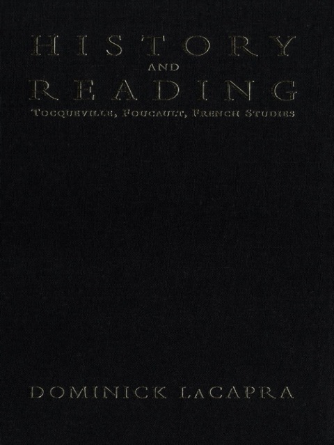 Cover image for book History and Reading