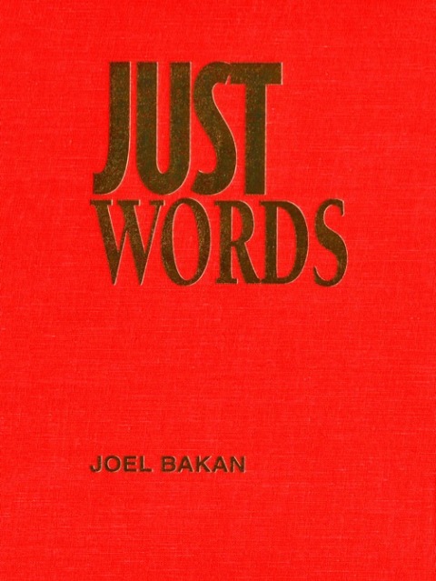 Cover image for book Just Words