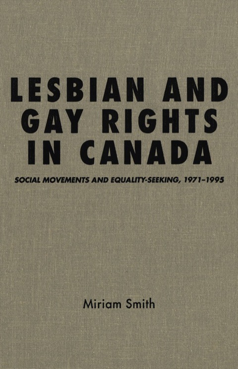Cover image for book Lesbian and Gay Rights in Canada