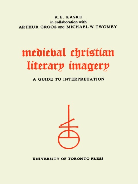 Cover image for book Medieval Christian Literary Imagery