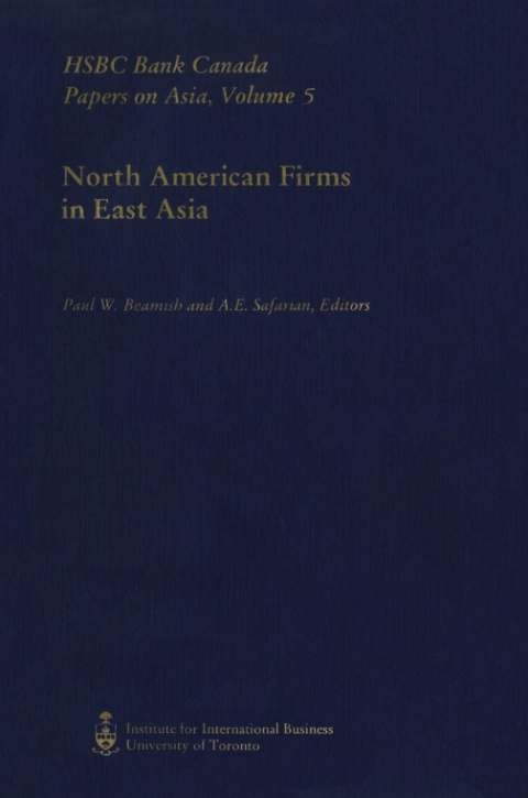Cover image for book North American Firms in East Asia