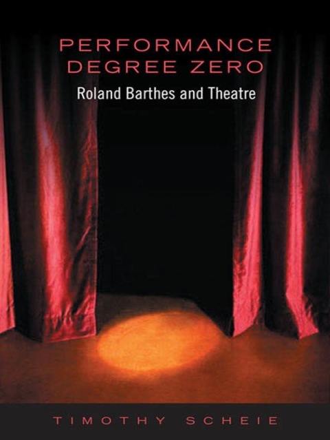 Cover image for book Performance Degree Zero