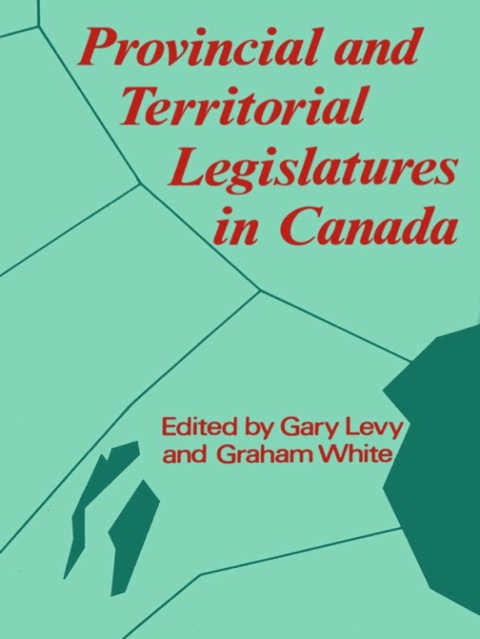 Cover image for book Provincial and Teritorial Legislatures I