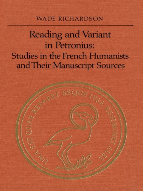 Cover image for book Reading and Variant in Petronius