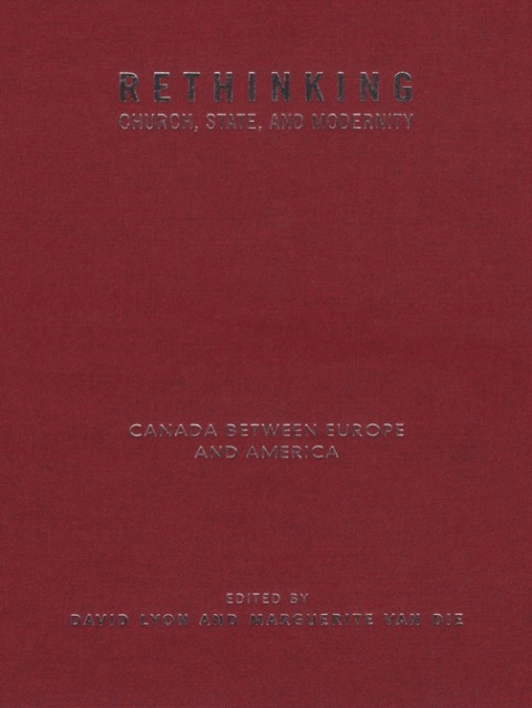 Cover image for book Rethinking Church, State, and Modernity