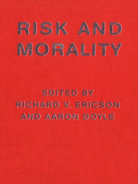 Cover image for book Risk and Morality