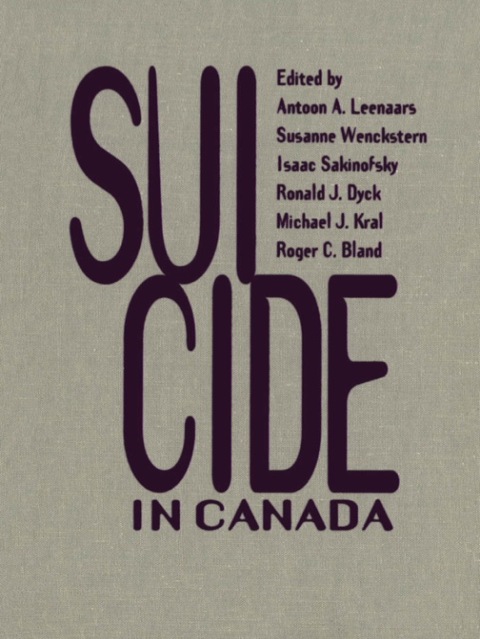 Cover image for book Suicide in Canada