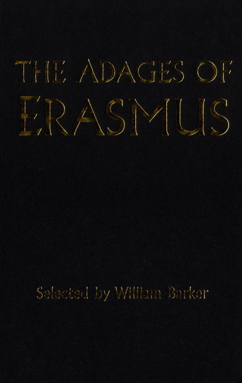 Cover image for book The Adages of Erasmus