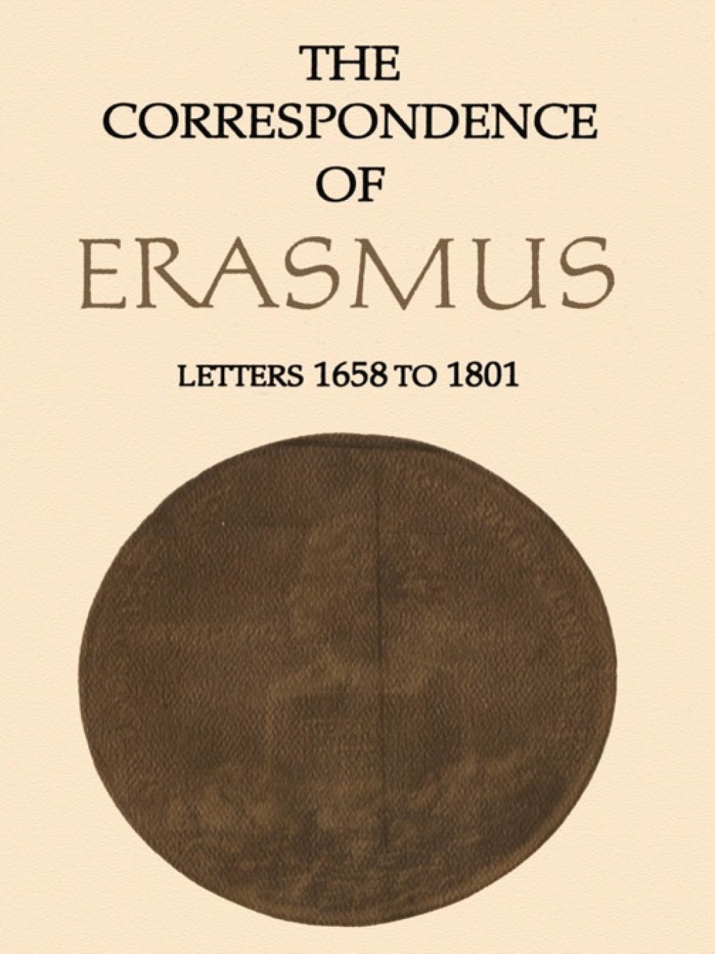 Page Fidelity The Correspondence of Erasmus; $228.96