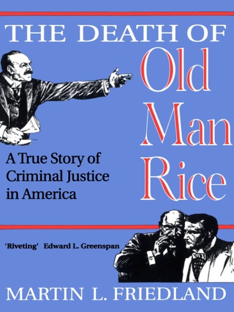 Cover image for book The Death of  Old Man Rice