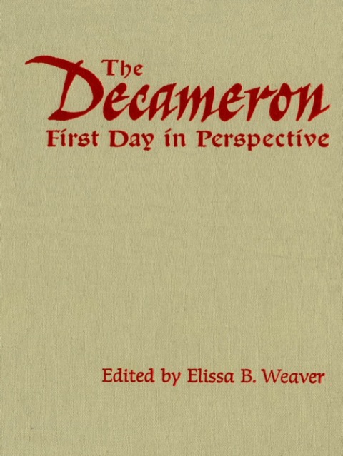 Cover image for book The Decameron First Day in Perspective