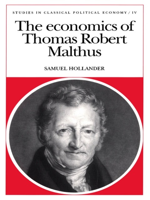 Cover image for book The Economics of Thomas Robert Malthus