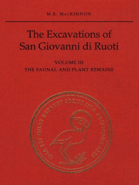 Cover image for book The Excavations of San Giovanni di Ruoti