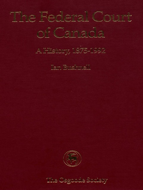 Cover image for book The Federal Court of Canada