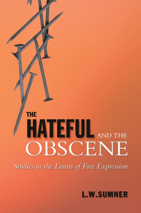 Cover image for book The Hateful and the Obscene