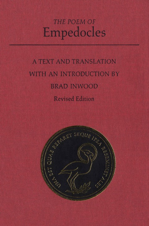 Cover image for book The Poem of Empedocles