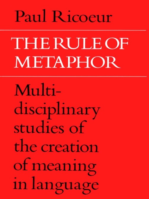 Cover image for book The Rule of Metaphor