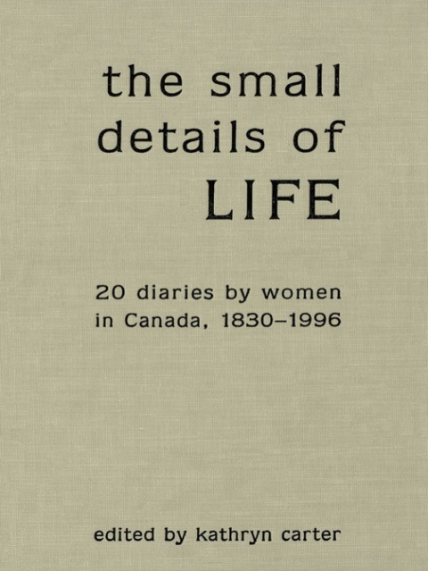 Cover image for book The Small Details of Life