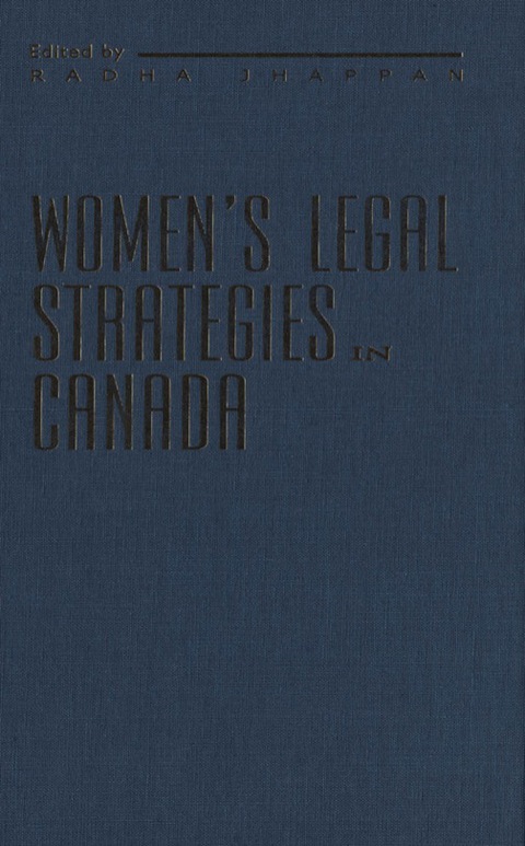 Cover image for book Women's Legal Strategies in Canada