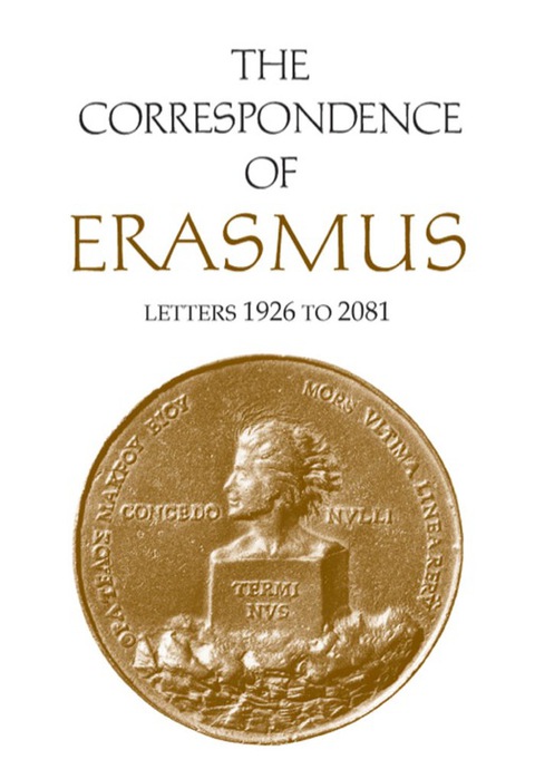 Cover image for book The Correspondence of Erasmus