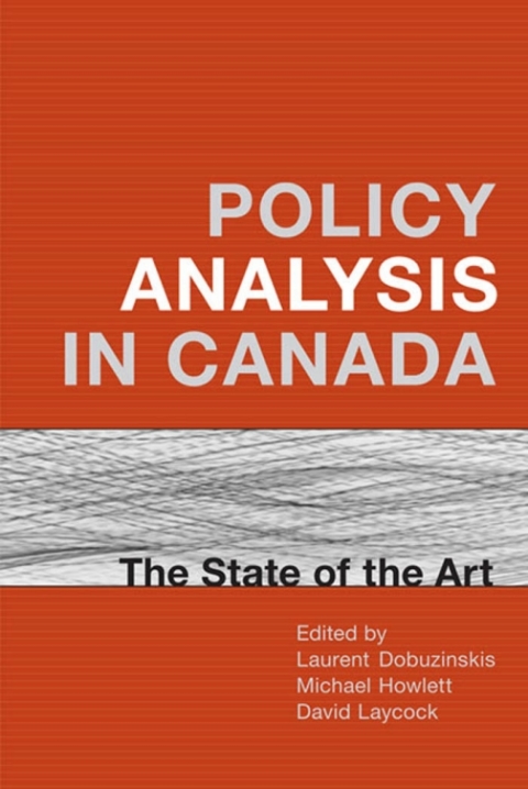 Cover image for book Policy Analysis in Canada