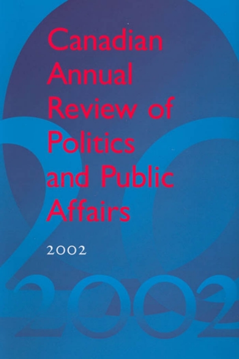 Cover image for book Canadian Annual Review of Politics and Public Affairs 2002