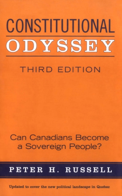 Cover image for book Constitutional Odyssey