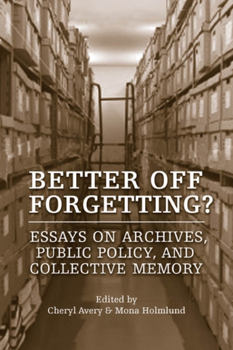 Cover image for book Better Off Forgetting?