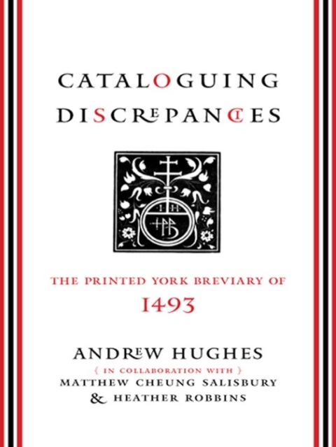 Cover image for book Cataloguing Discrepancies