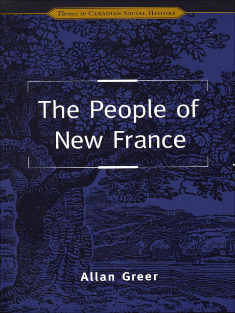 Cover image for book The People of New France
