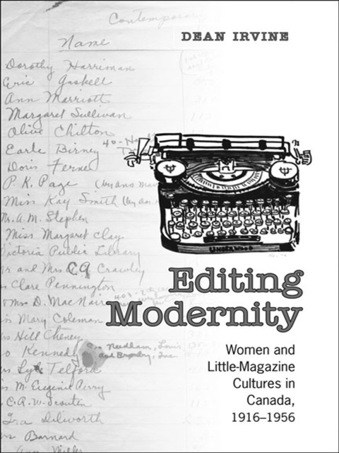 Cover image for book Editing Modernity
