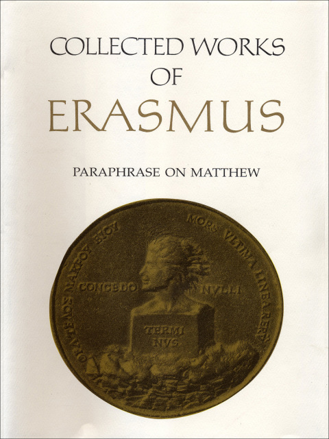 Cover image for book Collected Works of Erasmus